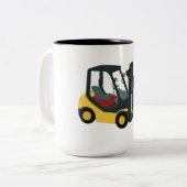 Tasse 2 Couleurs Forklift (Devant gauche)