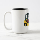Tasse 2 Couleurs Forklift (Gauche)