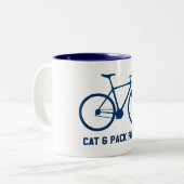 Tasse 2 Couleurs Format CAT 6 Pack (Devant gauche)