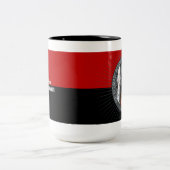Tasse 2 Couleurs Formation de poids II - Mug, Coupe (Centre)