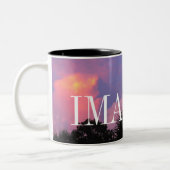 Tasse 2 Couleurs Formes de nuage (Gauche)