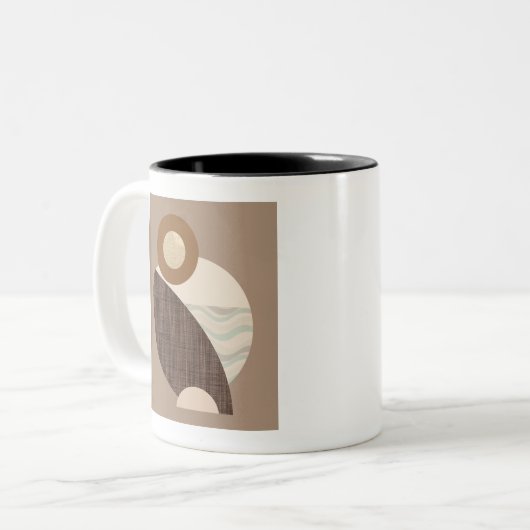 Tasse 2 Couleurs Formes de terre (Devant gauche)