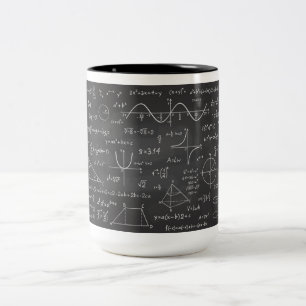 Tasse 2 Couleurs Formule mathématique