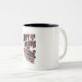 Tasse 2 Couleurs Formule typographique (Devant droit)