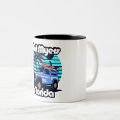 Tasse 2 Couleurs Fort Myers Floride (Devant droit)