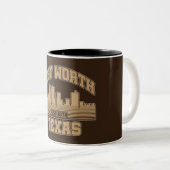 Tasse 2 Couleurs Fort Worth, Texas (Devant droit)