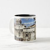 Tasse 2 Couleurs Forum romain, Rome, Italie (Devant gauche)