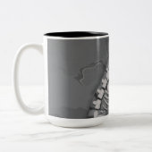 Tasse 2 Couleurs Fossile de dinosaure (Gauche)