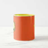 Tasse 2 Couleurs Fou de Pickleball (Centre)