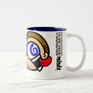 Tasse 2 Couleurs FOU et FOU à votre service !