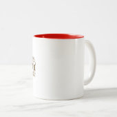 Tasse 2 Couleurs Fou-MANTA-RAY (Devant droit)
