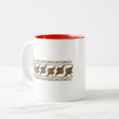 Tasse 2 Couleurs Fou-MANTA-RAY (Devant gauche)