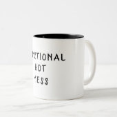 Tasse 2 Couleurs Fouillis Fonctionnel (Devant droit)