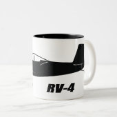 Tasse 2 Couleurs Fourgons RV-4 (Devant droit)