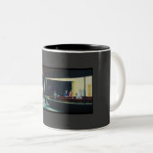 Tasse 2 Couleurs Fourmilier de Nighthawks (Devant droit)