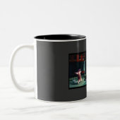 Tasse 2 Couleurs Fourmilier de Nighthawks (Gauche)
