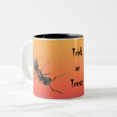 Tasse 2 Couleurs Fourmis d'Halloween (Devant gauche)