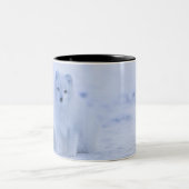 Tasse 2 Couleurs Fox arctique de l'Islande (Centre)
