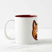 Tasse 2 Couleurs Fox de Chibi (Gauche)