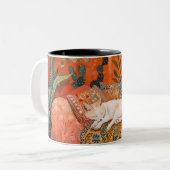 Tasse 2 Couleurs Fox dormant (Devant gauche)