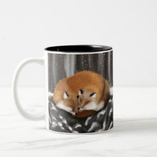 Tasse 2 Couleurs Fox Love sur Stone Haven