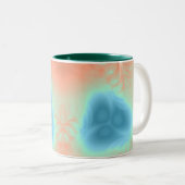 Tasse 2 Couleurs Fractal (Devant droit)