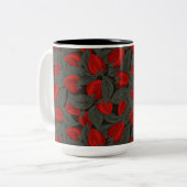 Tasse 2 Couleurs Fraise  (Devant gauche)