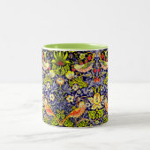 Tasse 2 Couleurs Fraise Thief Oiseaux William Morris (Centre)