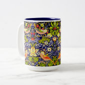 Tasse 2 Couleurs Fraise Thief Oiseaux William Morris (Devant gauche)