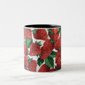 Tasse 2 Couleurs Fraises et crème (Centre)