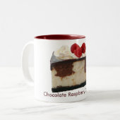 Tasse 2 Couleurs Framboise au chocolat (Devant gauche)