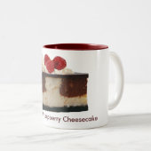 Tasse 2 Couleurs Framboise au chocolat (Devant droit)