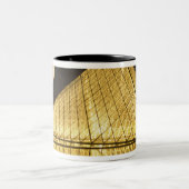 Tasse 2 Couleurs France, Paris, Le Musée du Louvre, La Nuit (Centre)