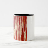 Tasse 2 Couleurs Frange de plume Fuchsia (Centre)