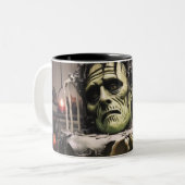 Tasse 2 Couleurs Frankenstein (Devant gauche)