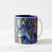Tasse 2 Couleurs Franz Marc - cerf commun dans la forêt (ii) (Devant droit)