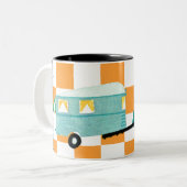 Tasse 2 Couleurs Frapper la route ouverte 1 (Devant gauche)