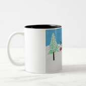 TASSE 2 COULEURS FRAPPER LES PENTES (Gauche)