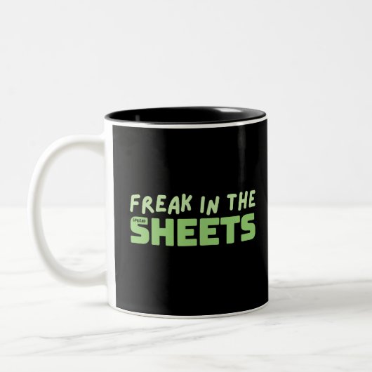 Tasse 2 Couleurs Freak dans les feuilles de calcul Tone deux tones  (Gauche)