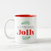 Tasse 2 Couleurs Freakin' Jolly (Gauche)