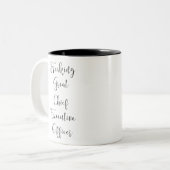 Tasse 2 Couleurs Freaking Great Chief Executive Officer (Devant gauche)
