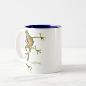 Tasse 2 Couleurs FreddyFrog, FreddyFrog (Devant gauche)