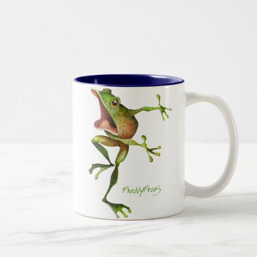 Tasse 2 Couleurs FreddyFrog, FreddyFrog (Droit)