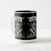 Tasse 2 Couleurs Freemason (Devant gauche)