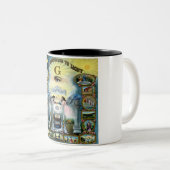 Tasse 2 Couleurs Freemasoney artisanal Hazen maçonnique (Devant droit)