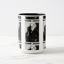 Freud 'Your Mom' - 15oz Coffee Cup