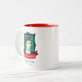 Tasse 2 Couleurs Frida Kahlo | Inspiración (Devant gauche)