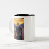Tasse 2 Couleurs Friedrich Nietzsche Edvard Munch (Devant gauche)
