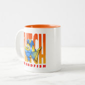 Tasse 2 Couleurs FriendFish bande dessinée boug Flitch (Devant gauche)