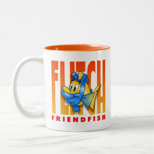 Tasse 2 Couleurs FriendFish bande dessinée boug Flitch